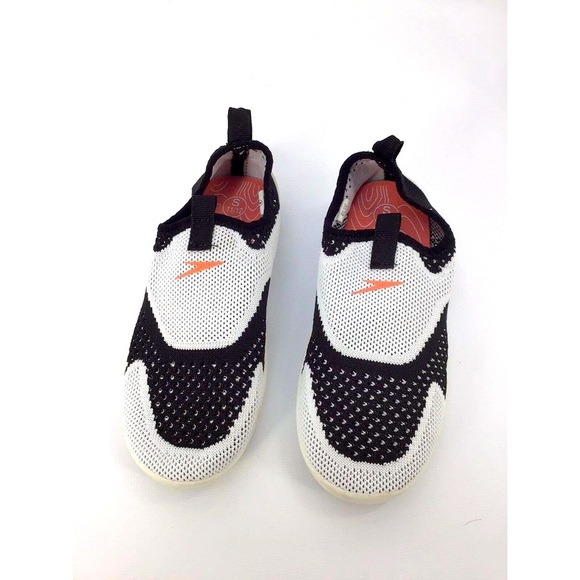 Speedo Kids Junior Surf Strider Water Shoes White/Black Size Small 11-12 - Picture 3 of 12